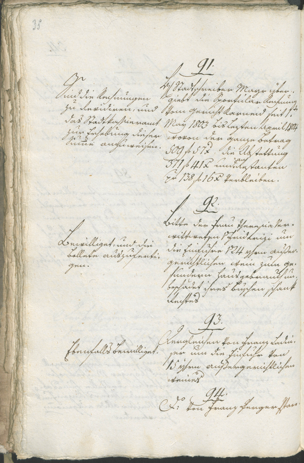 Civic Archives of Bozen-Bolzano - BOhisto Ratsprotokoll 1805 