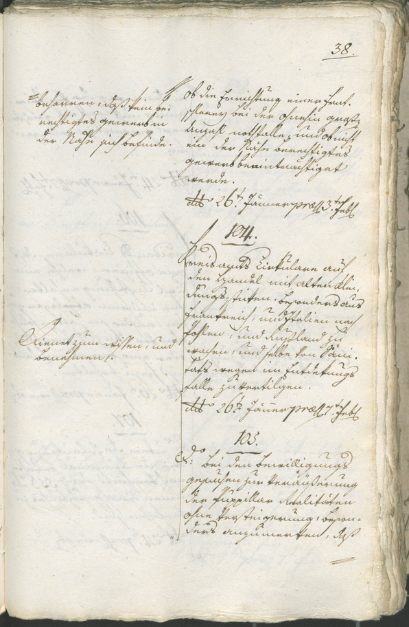 Civic Archives of Bozen-Bolzano - BOhisto Ratsprotokoll 1805 