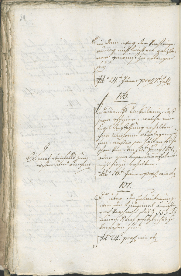 Civic Archives of Bozen-Bolzano - BOhisto Ratsprotokoll 1805 