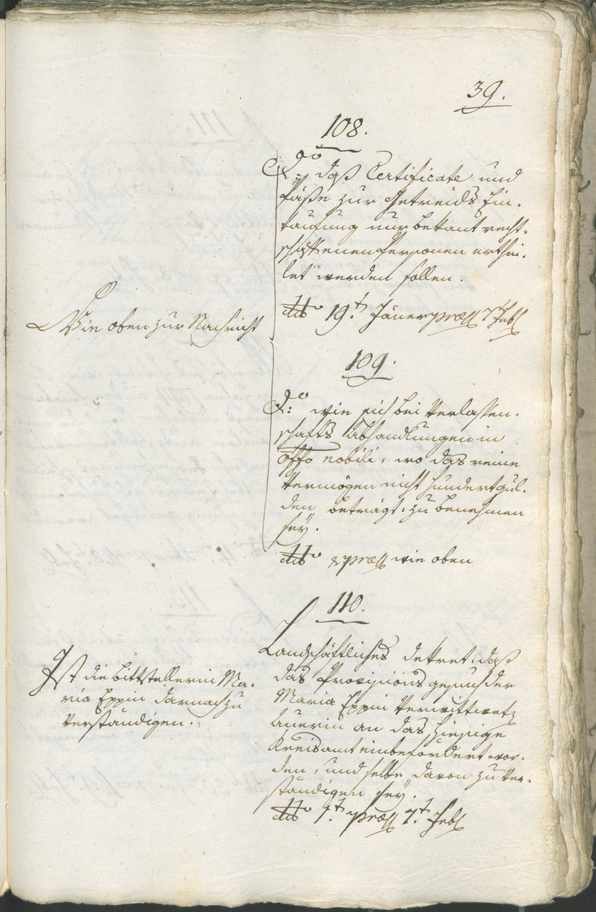 Civic Archives of Bozen-Bolzano - BOhisto Ratsprotokoll 1805 