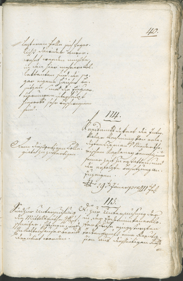 Civic Archives of Bozen-Bolzano - BOhisto Ratsprotokoll 1805 