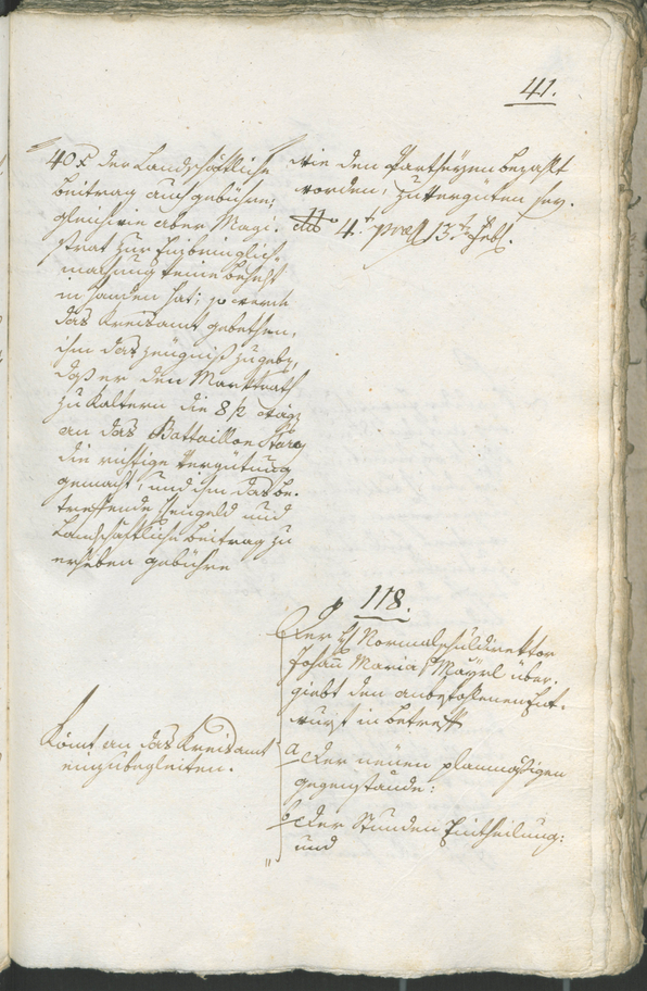 Civic Archives of Bozen-Bolzano - BOhisto Ratsprotokoll 1805 