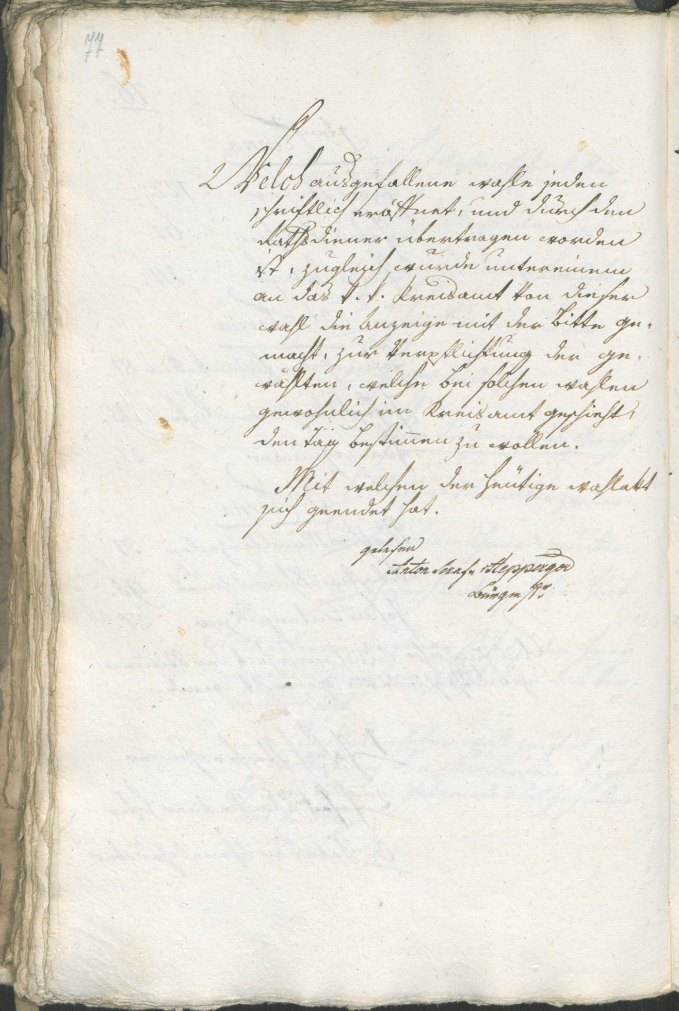 Stadtarchiv Bozen - BOhisto Ratsprotokoll 1805 