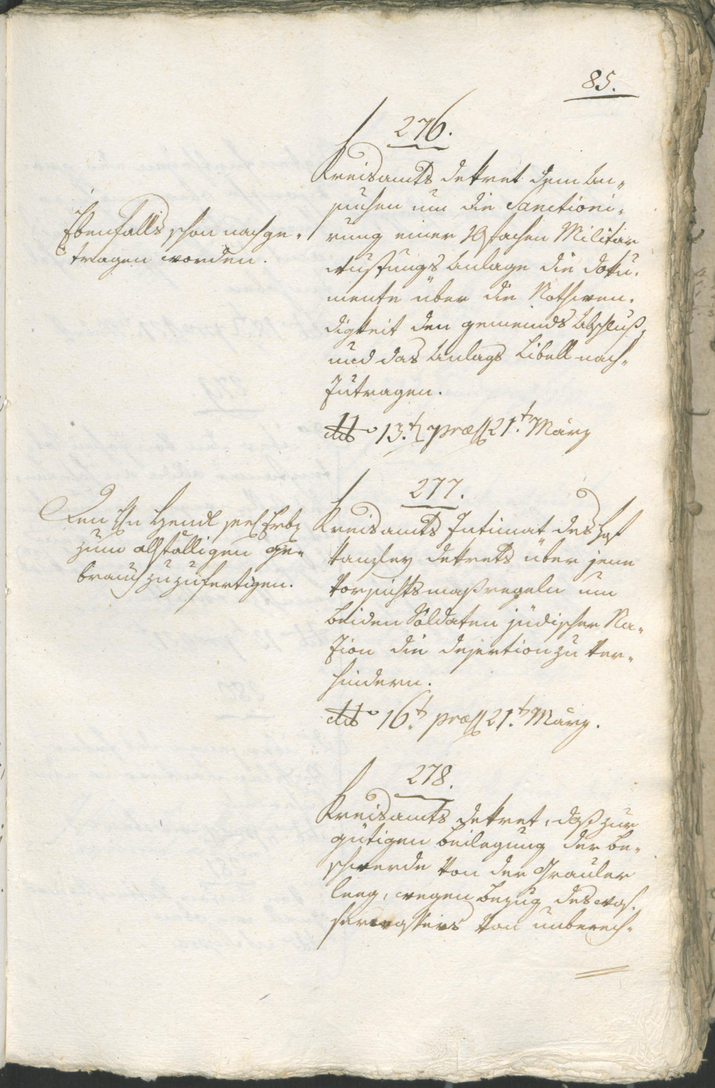 Civic Archives of Bozen-Bolzano - BOhisto Ratsprotokoll 1805 