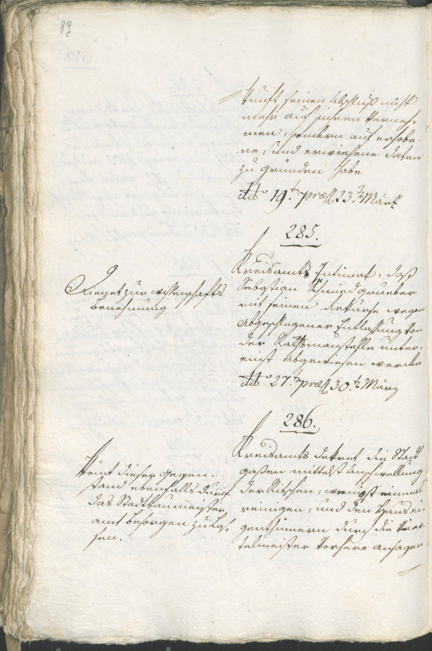 Archivio Storico della Città di Bolzano - BOhisto protocollo consiliare 1805 