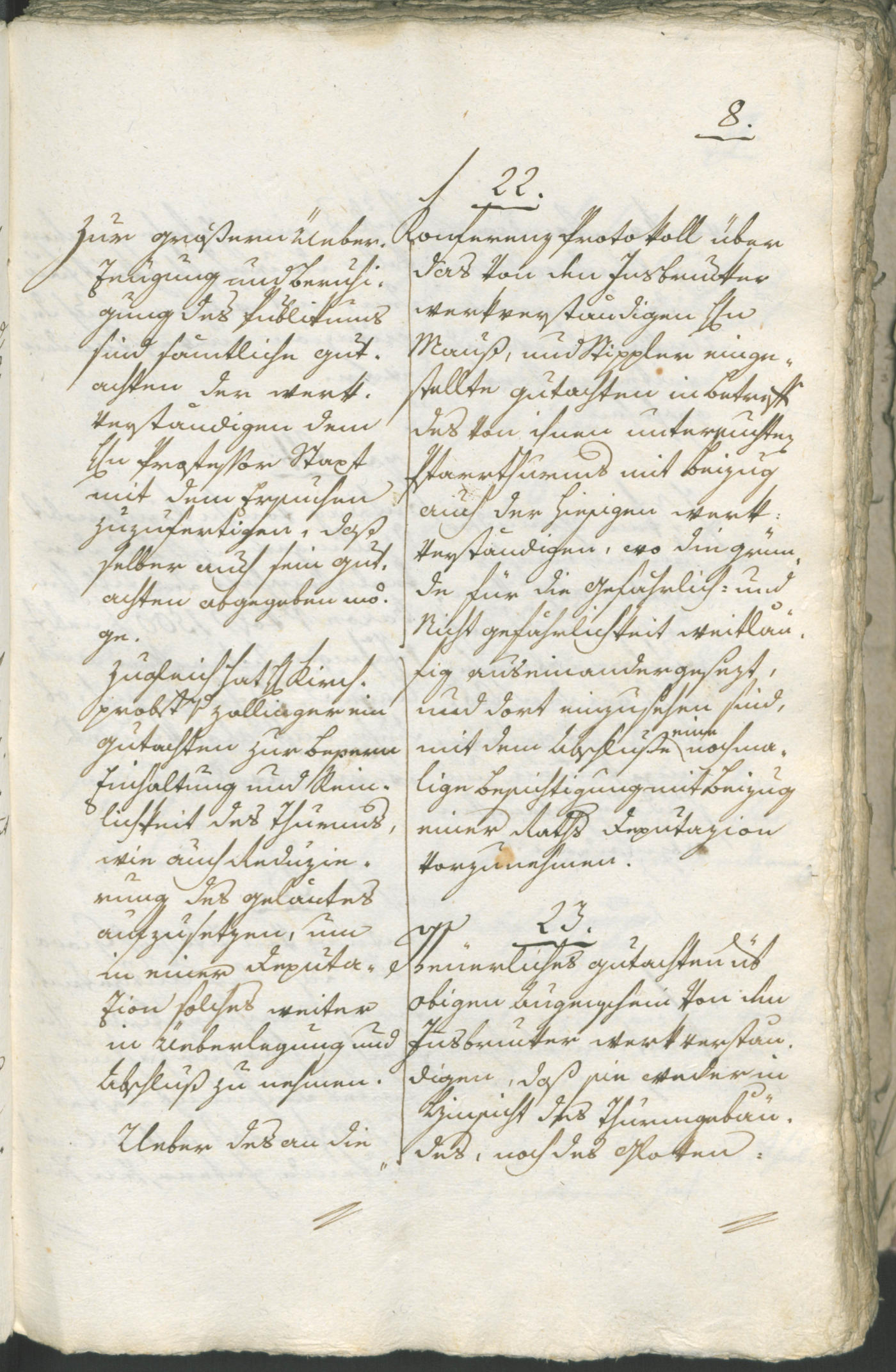 Stadtarchiv Bozen - BOhisto Ratsprotokoll 1805 