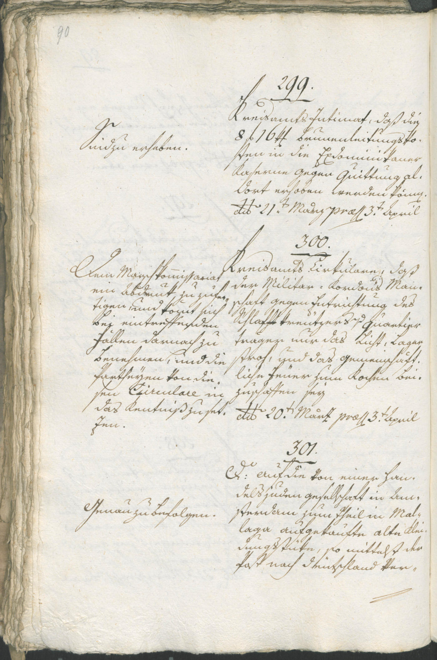 Stadtarchiv Bozen - BOhisto Ratsprotokoll 1805 