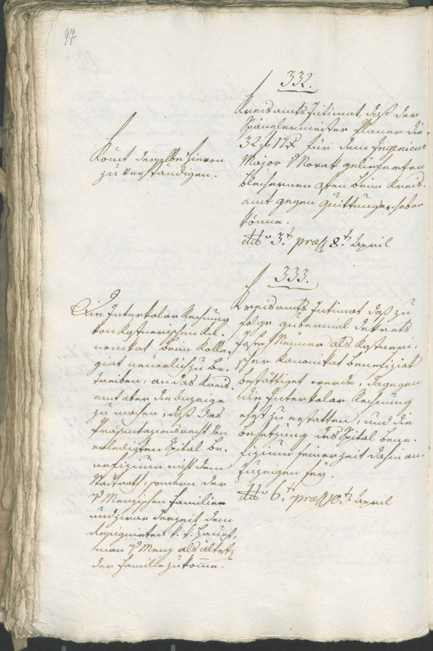 Civic Archives of Bozen-Bolzano - BOhisto Ratsprotokoll 1805 