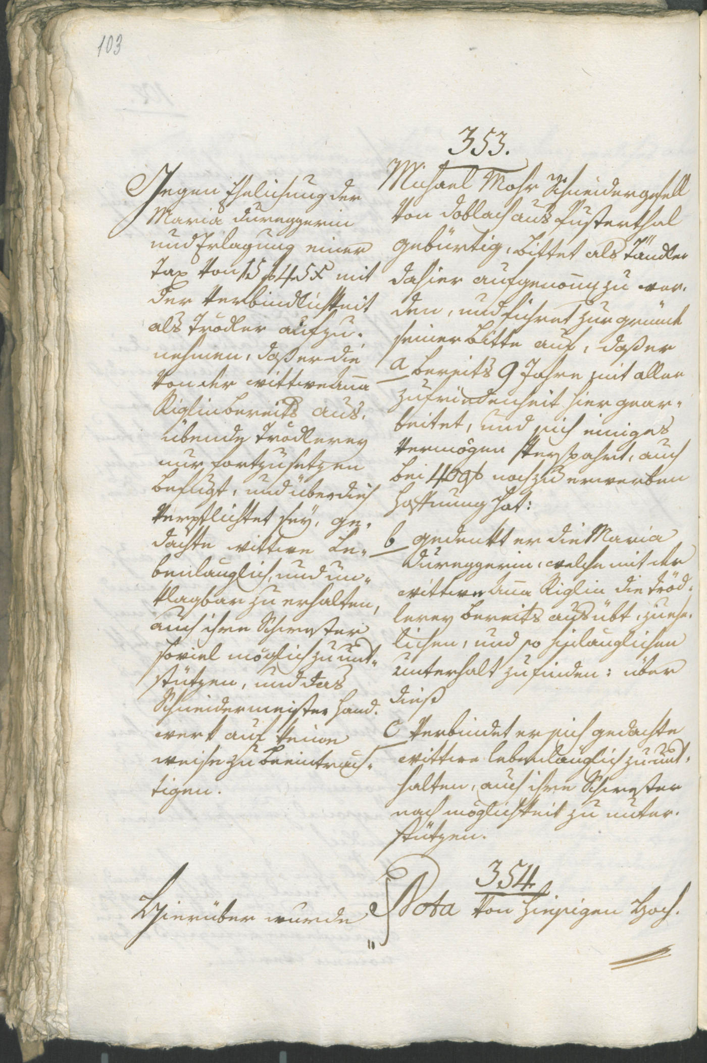 Stadtarchiv Bozen - BOhisto Ratsprotokoll 1805 