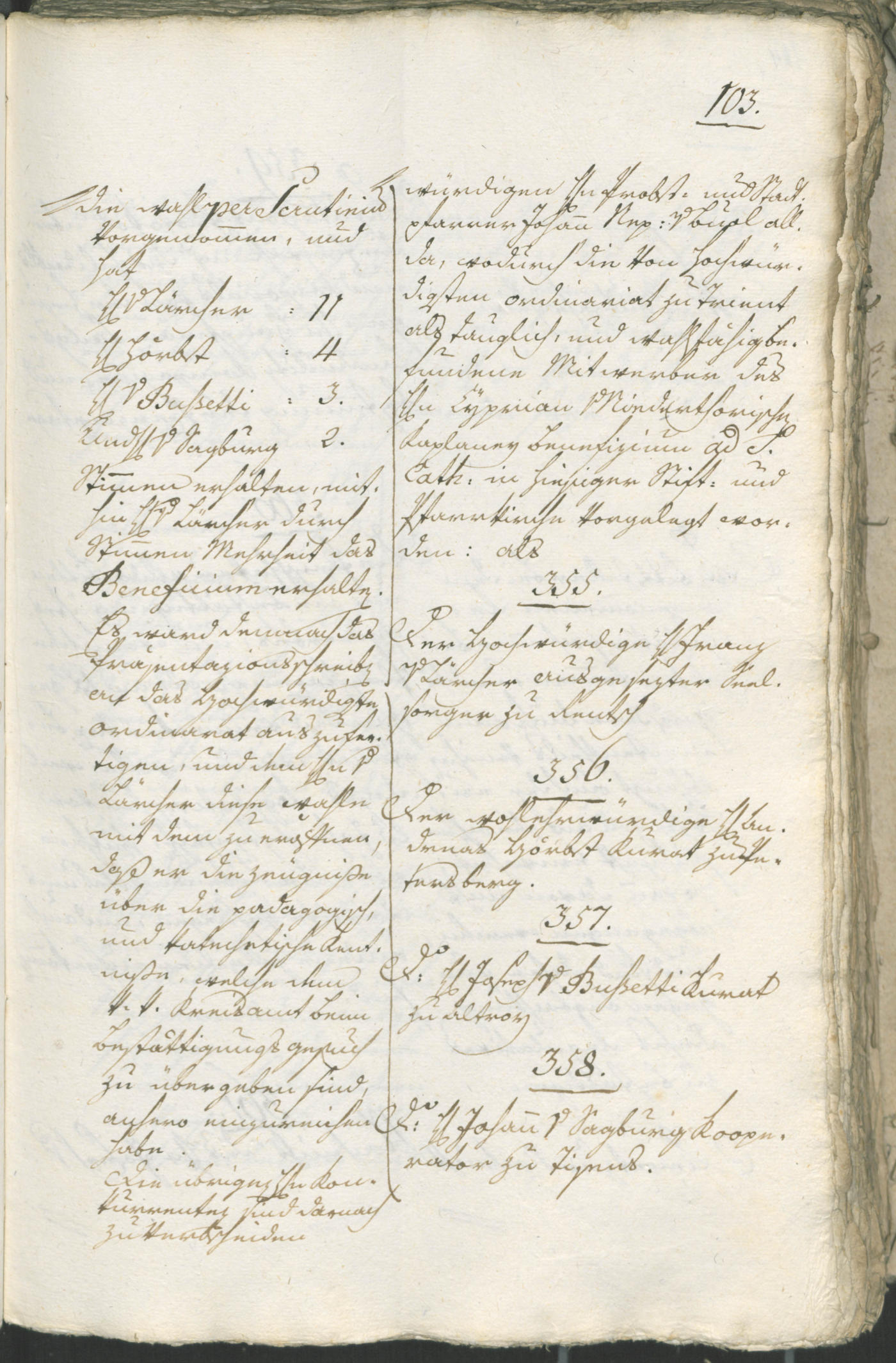 Stadtarchiv Bozen - BOhisto Ratsprotokoll 1805 