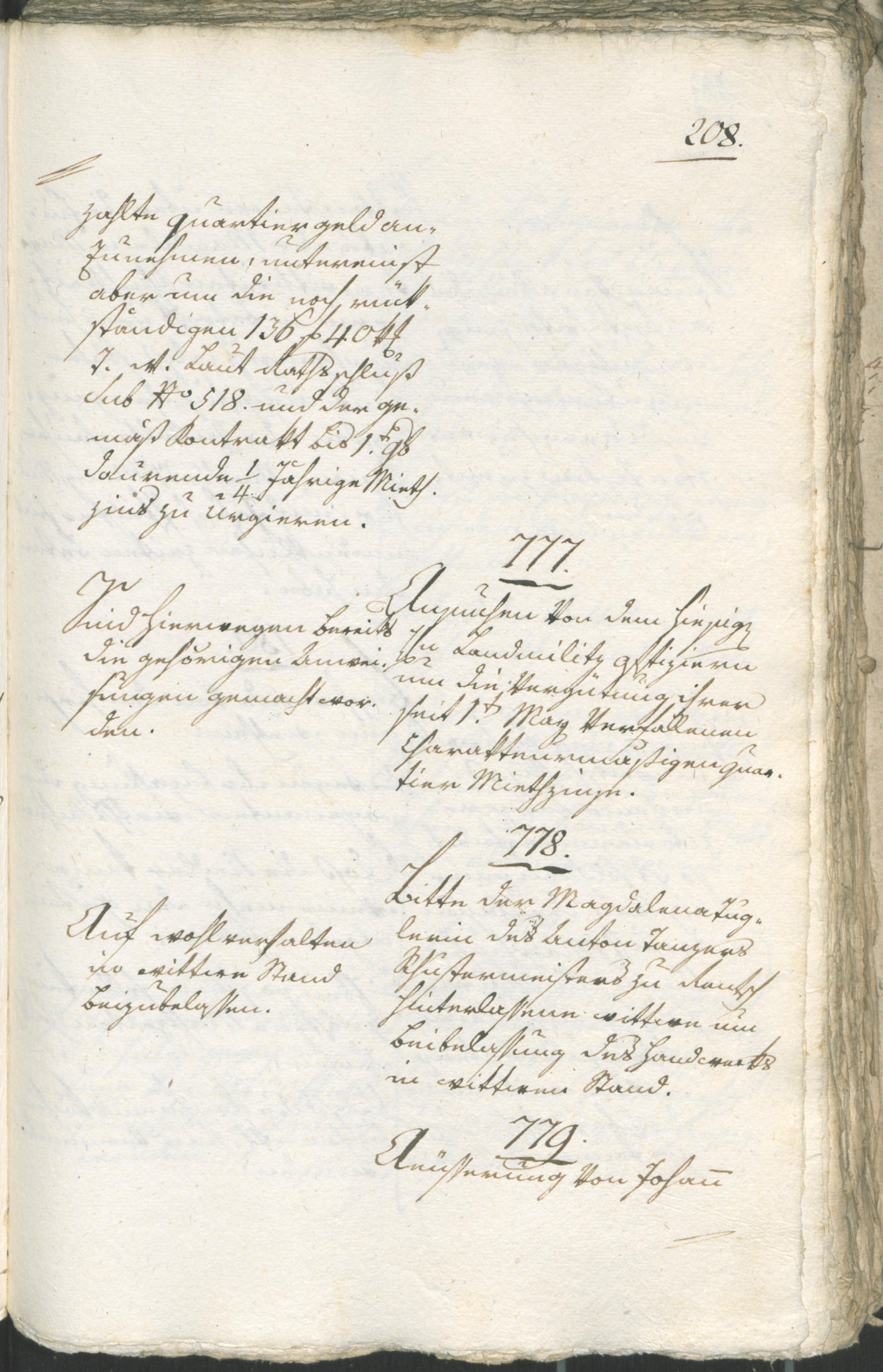 Civic Archives of Bozen-Bolzano - BOhisto Ratsprotokoll 1805 