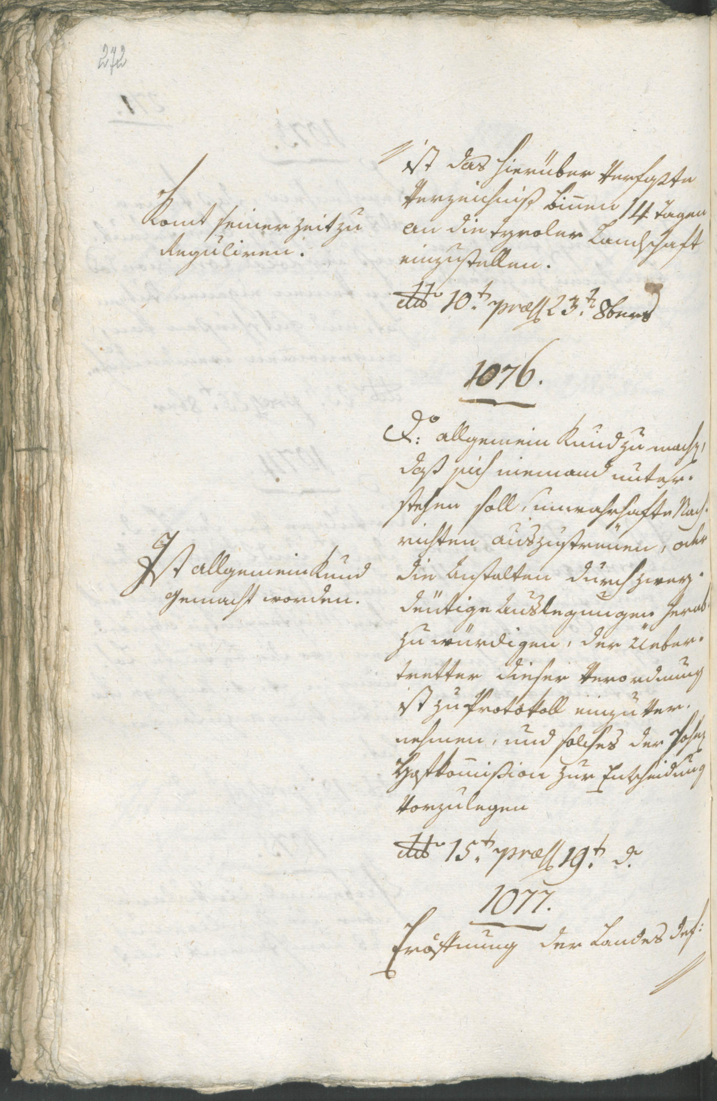 Civic Archives of Bozen-Bolzano - BOhisto Ratsprotokoll 1805 