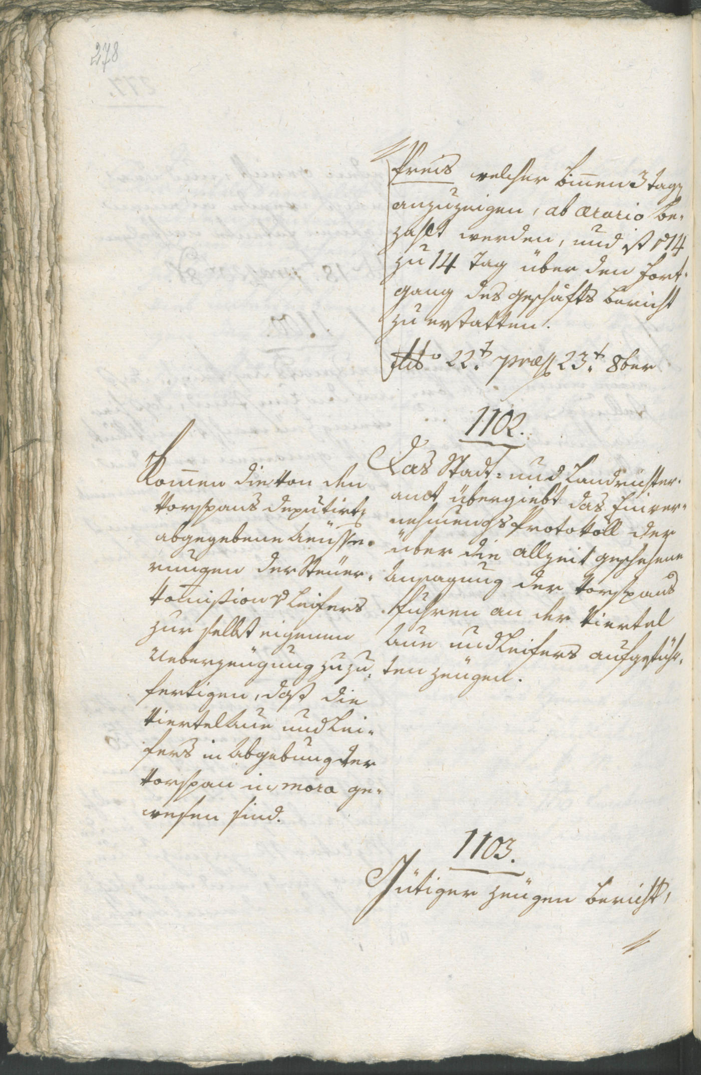Civic Archives of Bozen-Bolzano - BOhisto Ratsprotokoll 1805 