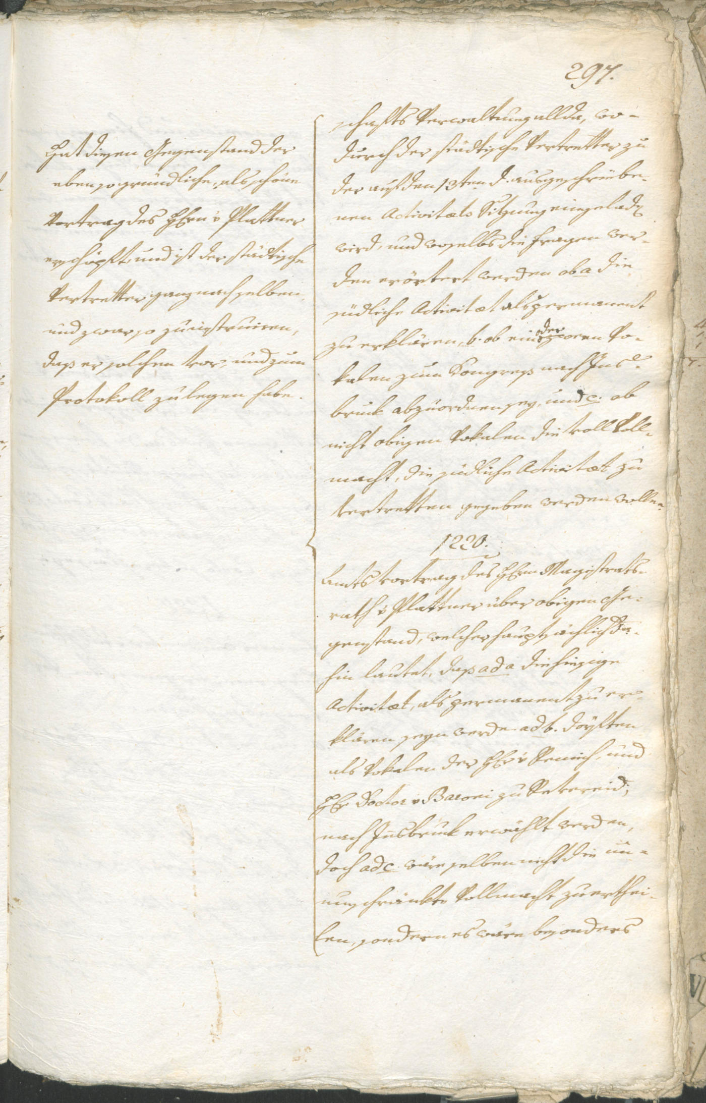 Civic Archives of Bozen-Bolzano - BOhisto Ratsprotokoll 1805 