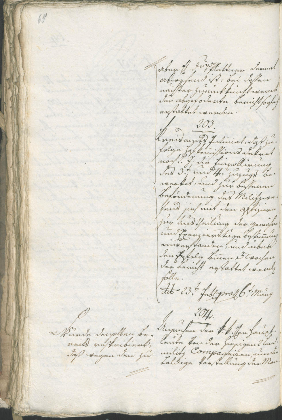 Civic Archives of Bozen-Bolzano - BOhisto Ratsprotokoll 1805 