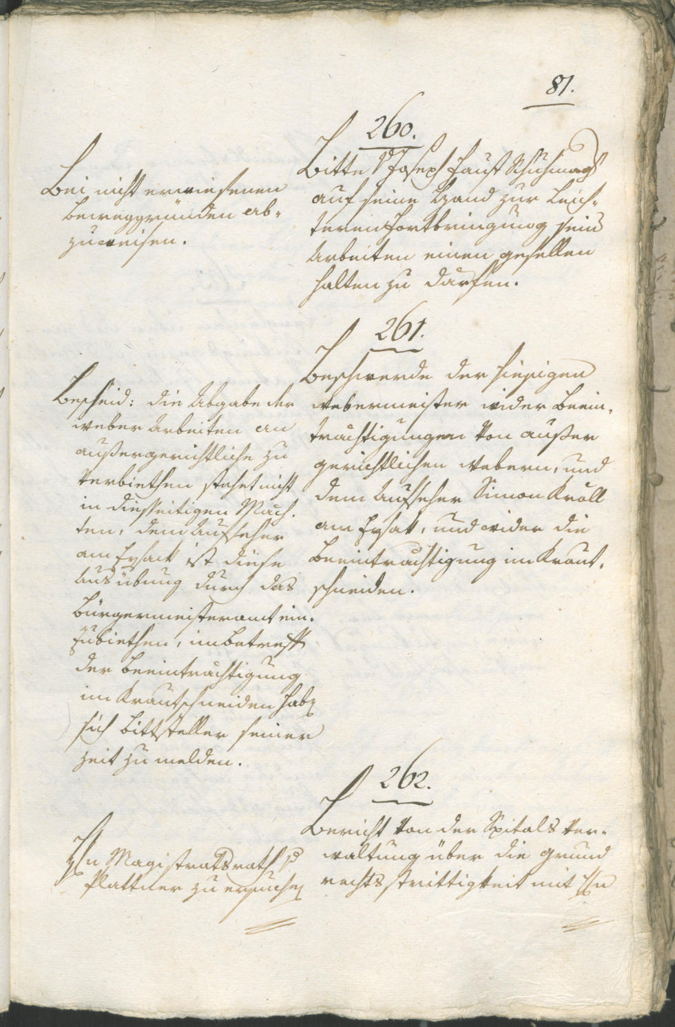 Stadtarchiv Bozen - BOhisto Ratsprotokoll 1805 