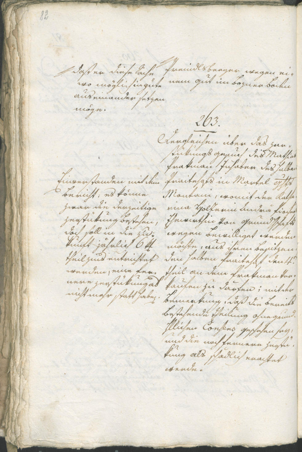 Stadtarchiv Bozen - BOhisto Ratsprotokoll 1805 