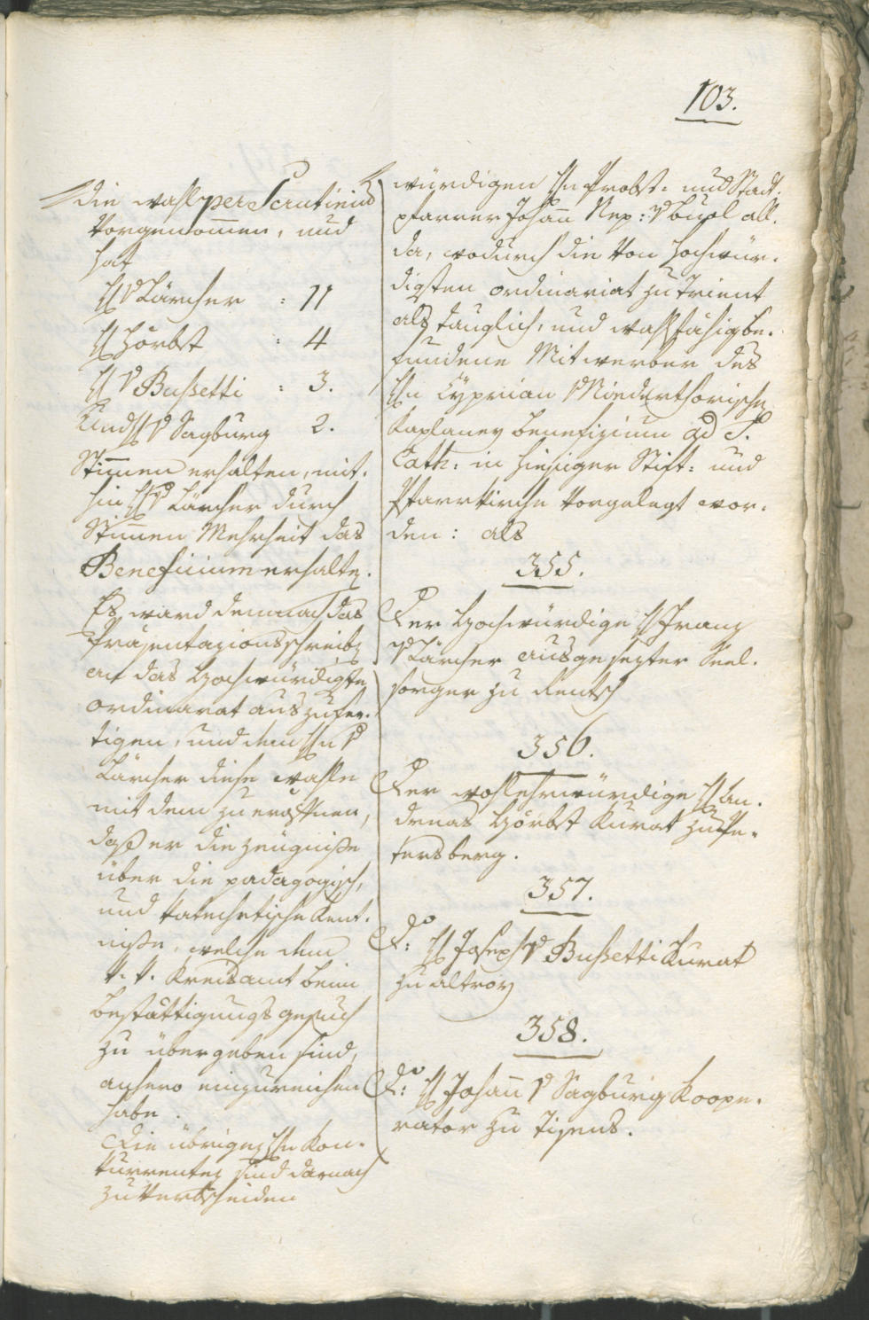 Stadtarchiv Bozen - BOhisto Ratsprotokoll 1805 