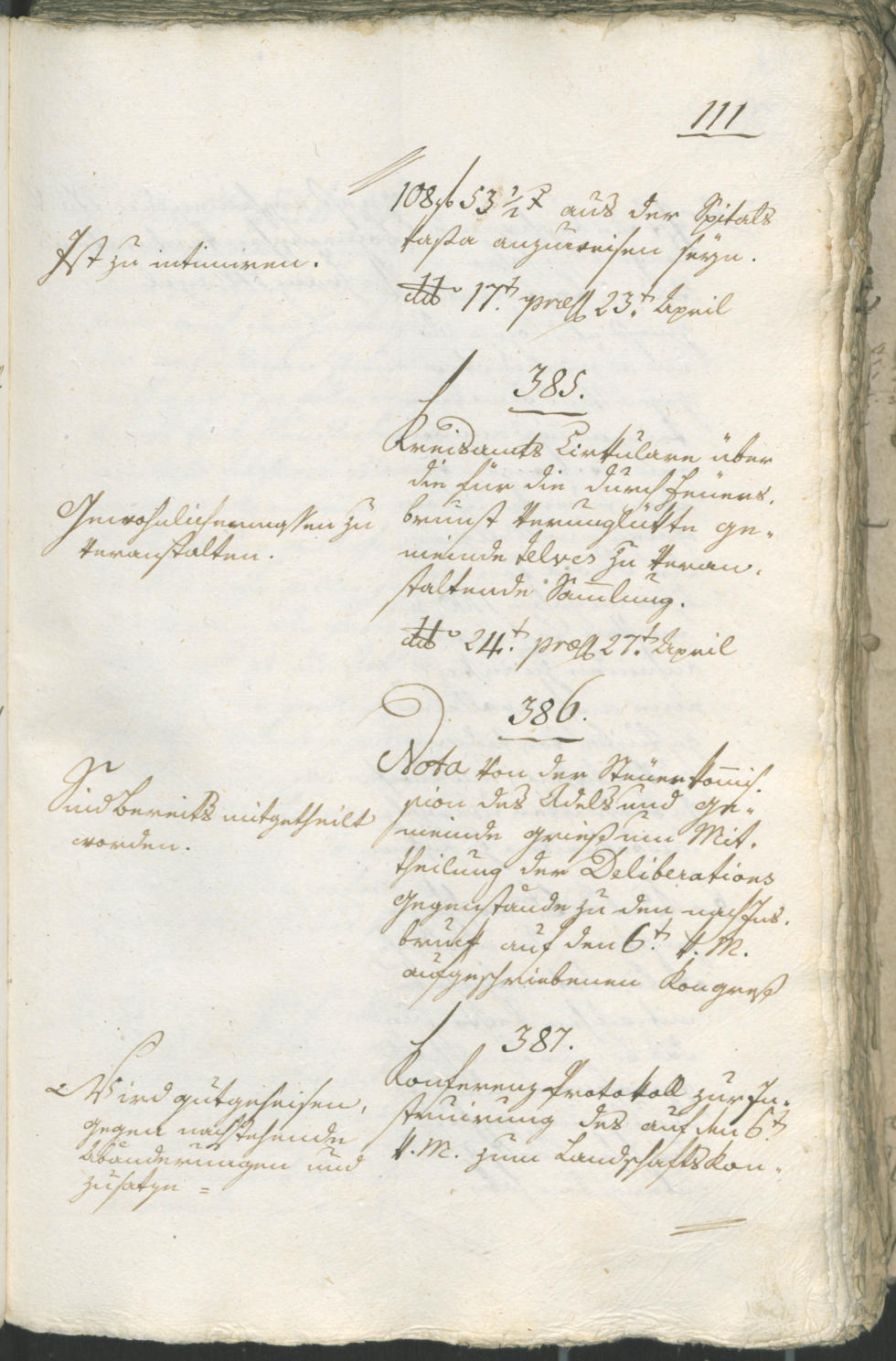 Archivio Storico della Città di Bolzano - BOhisto protocollo consiliare 1805 