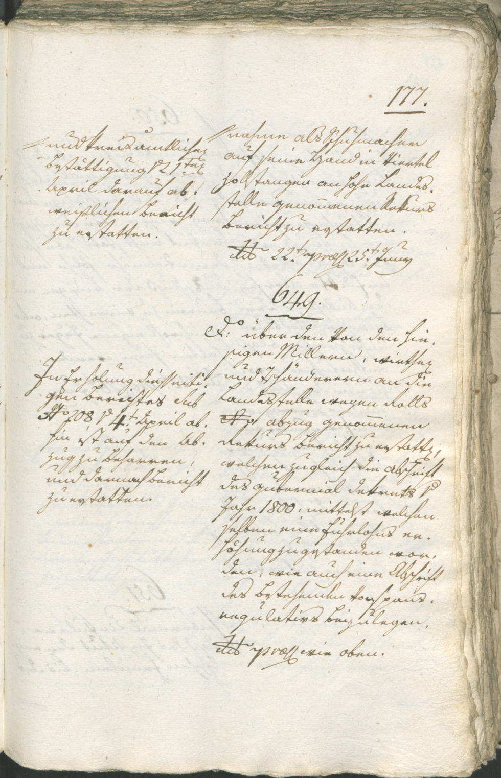 Stadtarchiv Bozen - BOhisto Ratsprotokoll 1805 