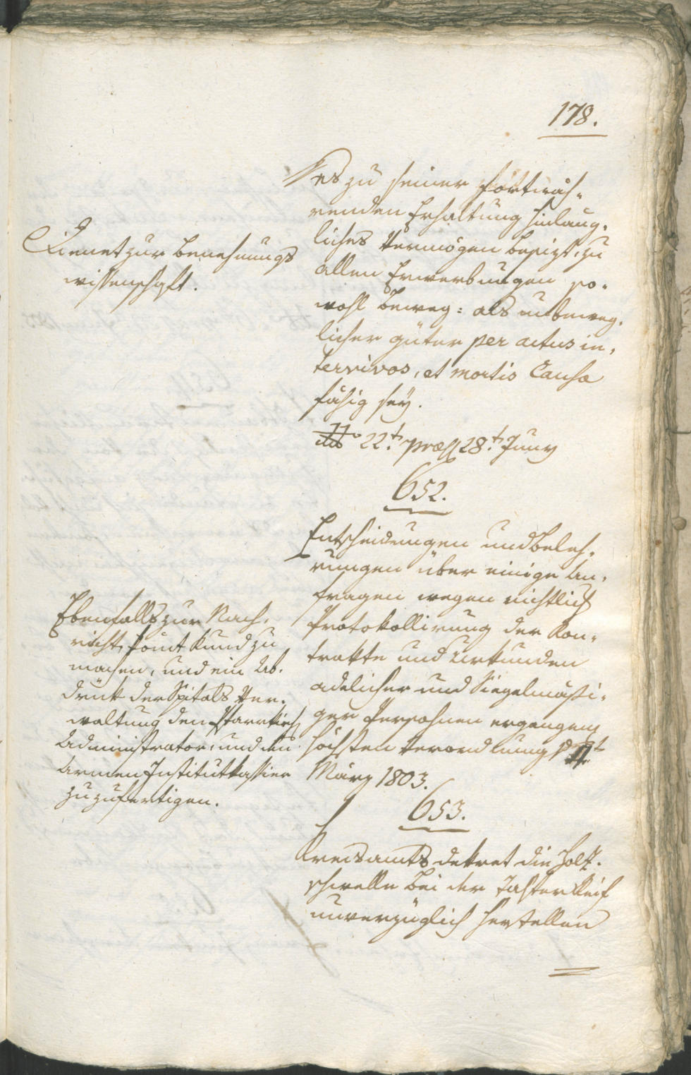 Civic Archives of Bozen-Bolzano - BOhisto Ratsprotokoll 1805 