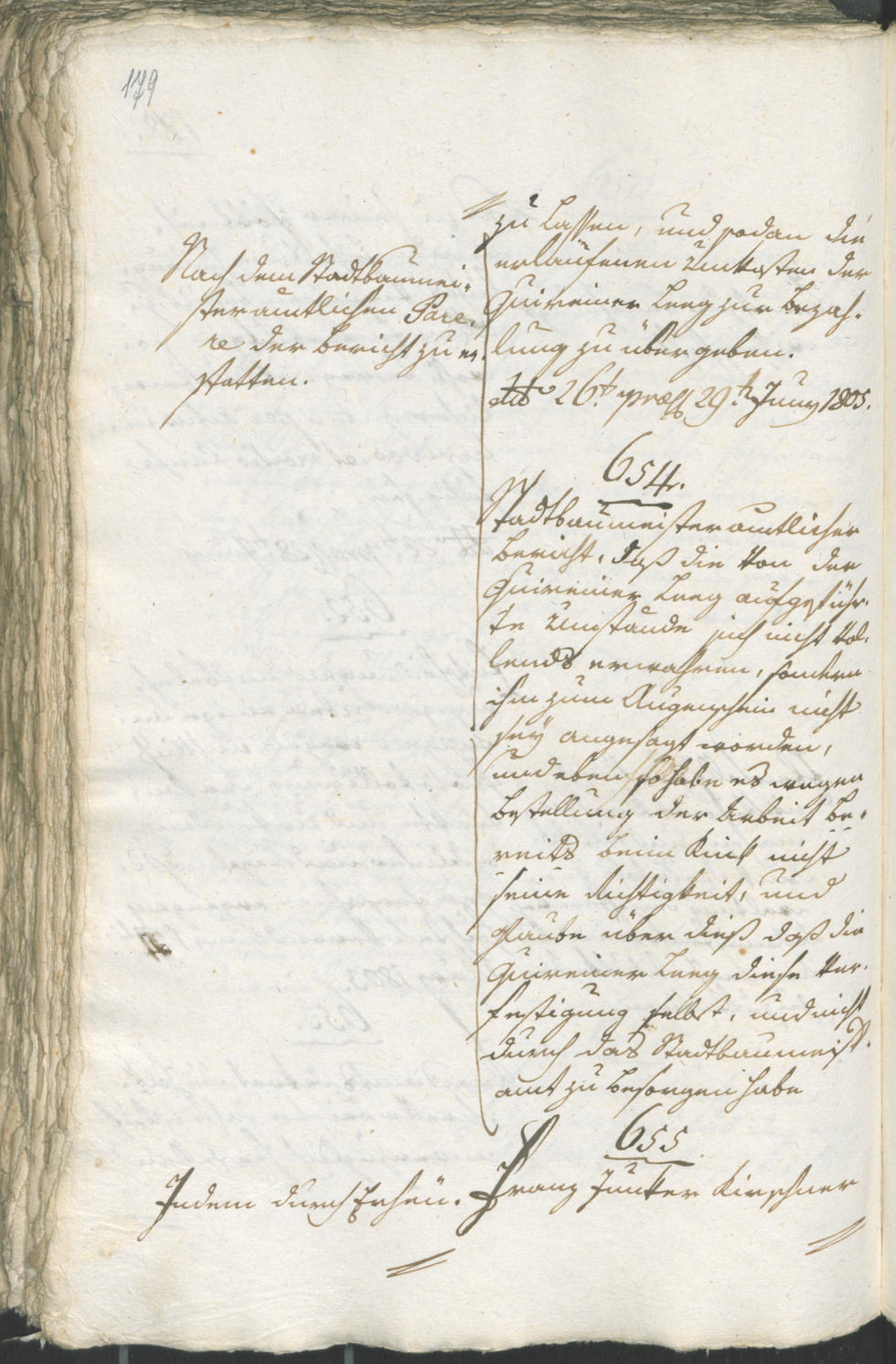 Archivio Storico della Città di Bolzano - BOhisto protocollo consiliare 1805 