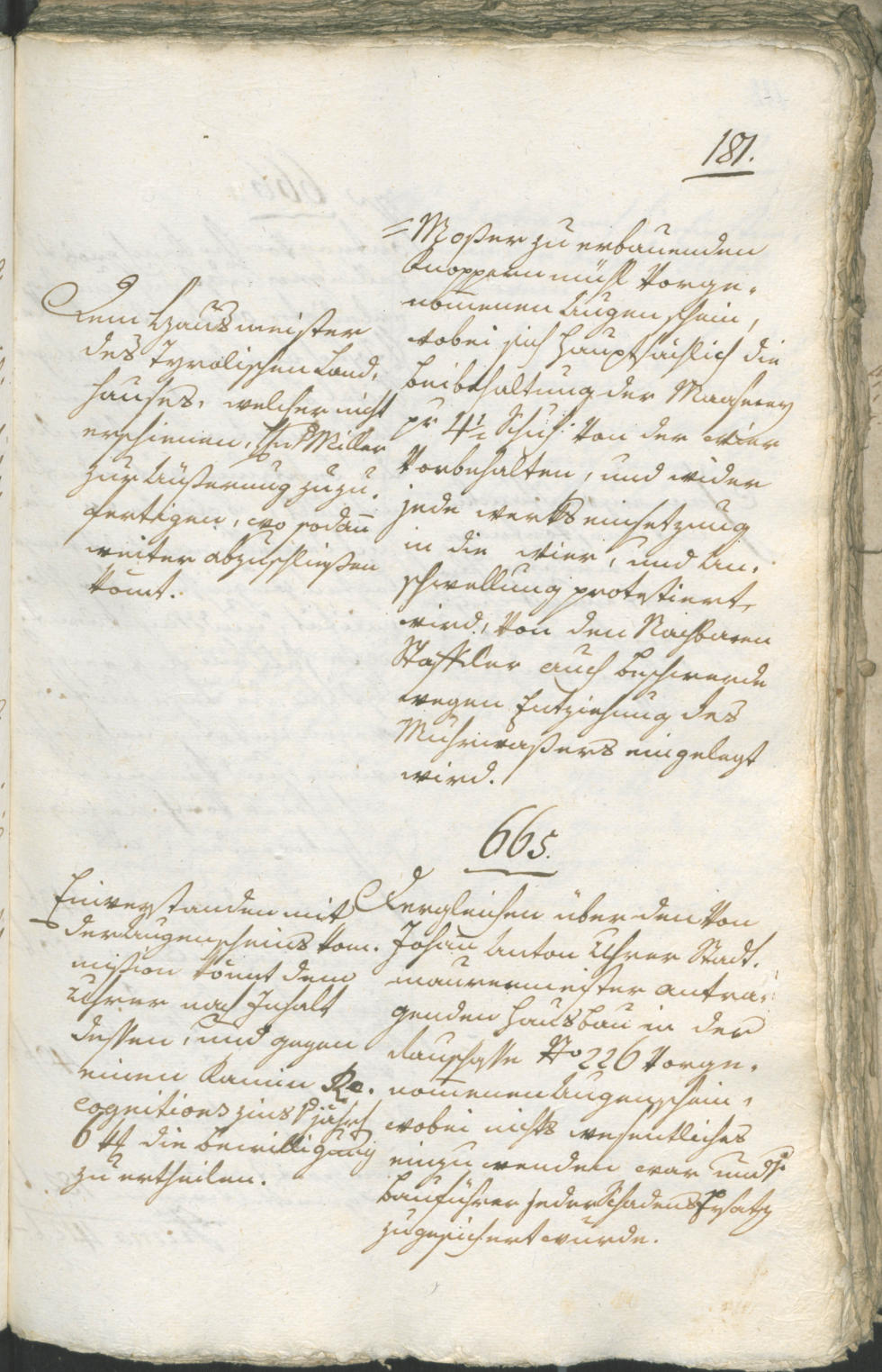 Civic Archives of Bozen-Bolzano - BOhisto Ratsprotokoll 1805 