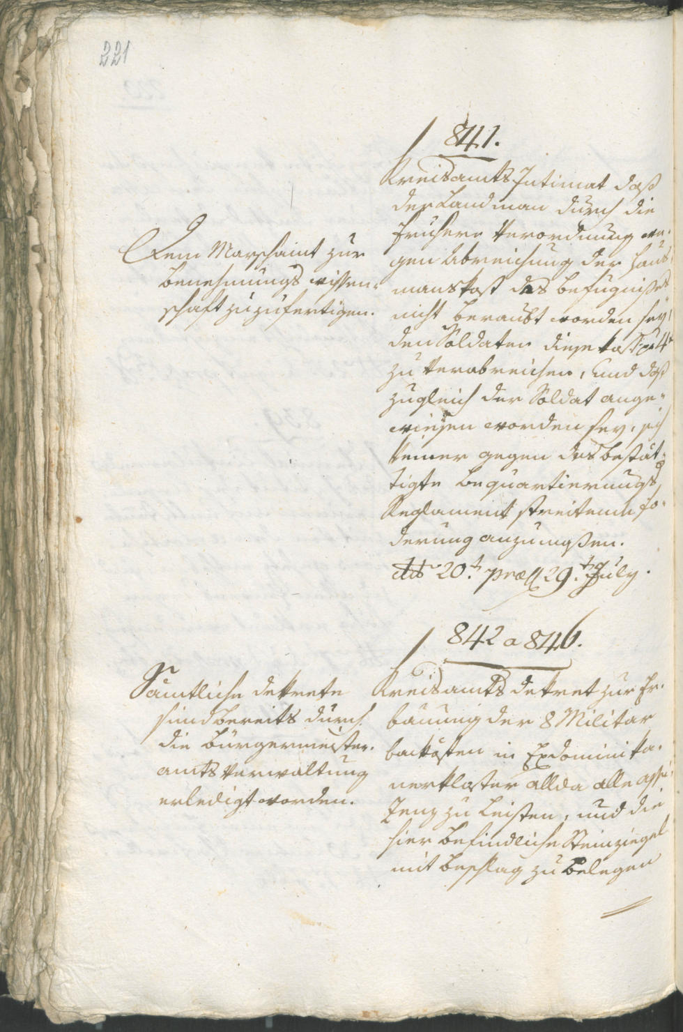 Civic Archives of Bozen-Bolzano - BOhisto Ratsprotokoll 1805 