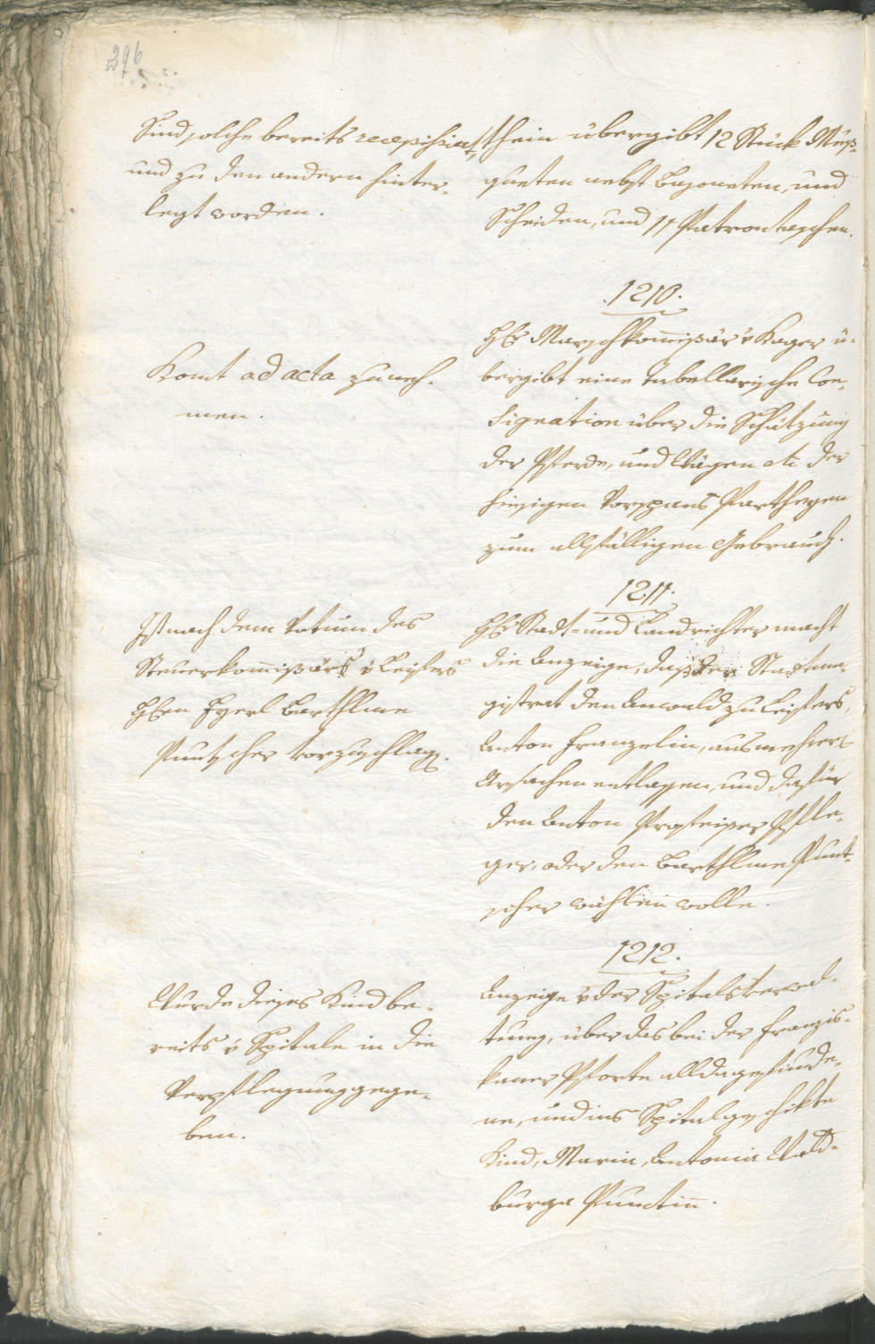 Civic Archives of Bozen-Bolzano - BOhisto Ratsprotokoll 1805 