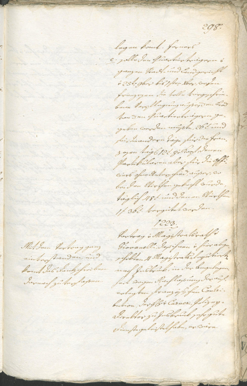 Civic Archives of Bozen-Bolzano - BOhisto Ratsprotokoll 1805 