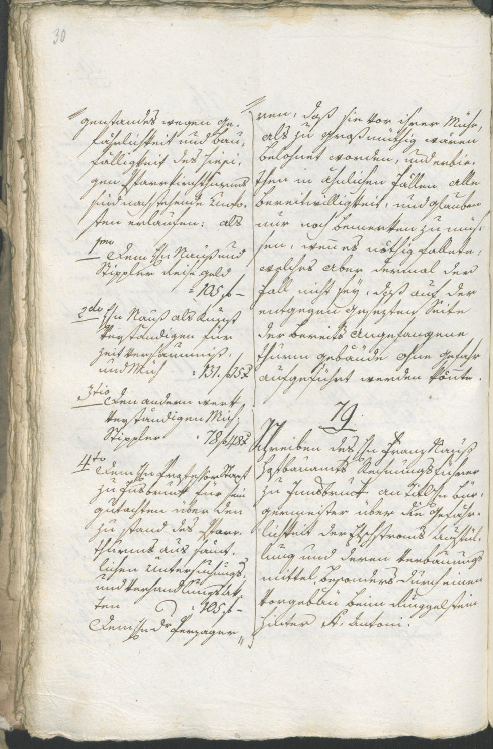 Stadtarchiv Bozen - BOhisto Ratsprotokoll 1805 