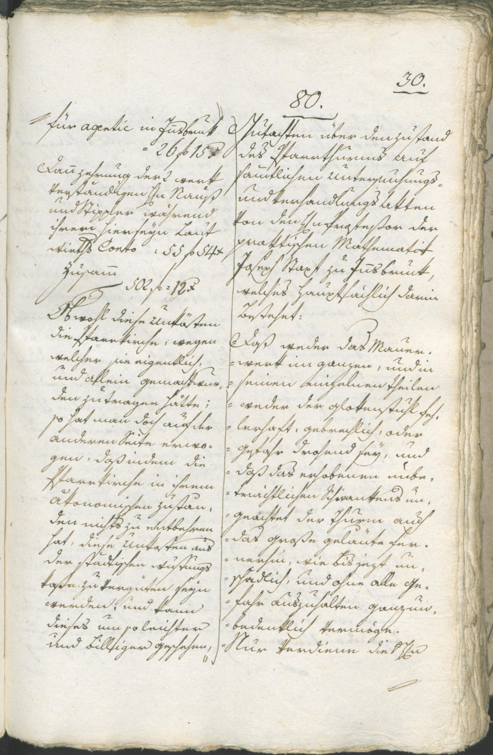 Stadtarchiv Bozen - BOhisto Ratsprotokoll 1805 