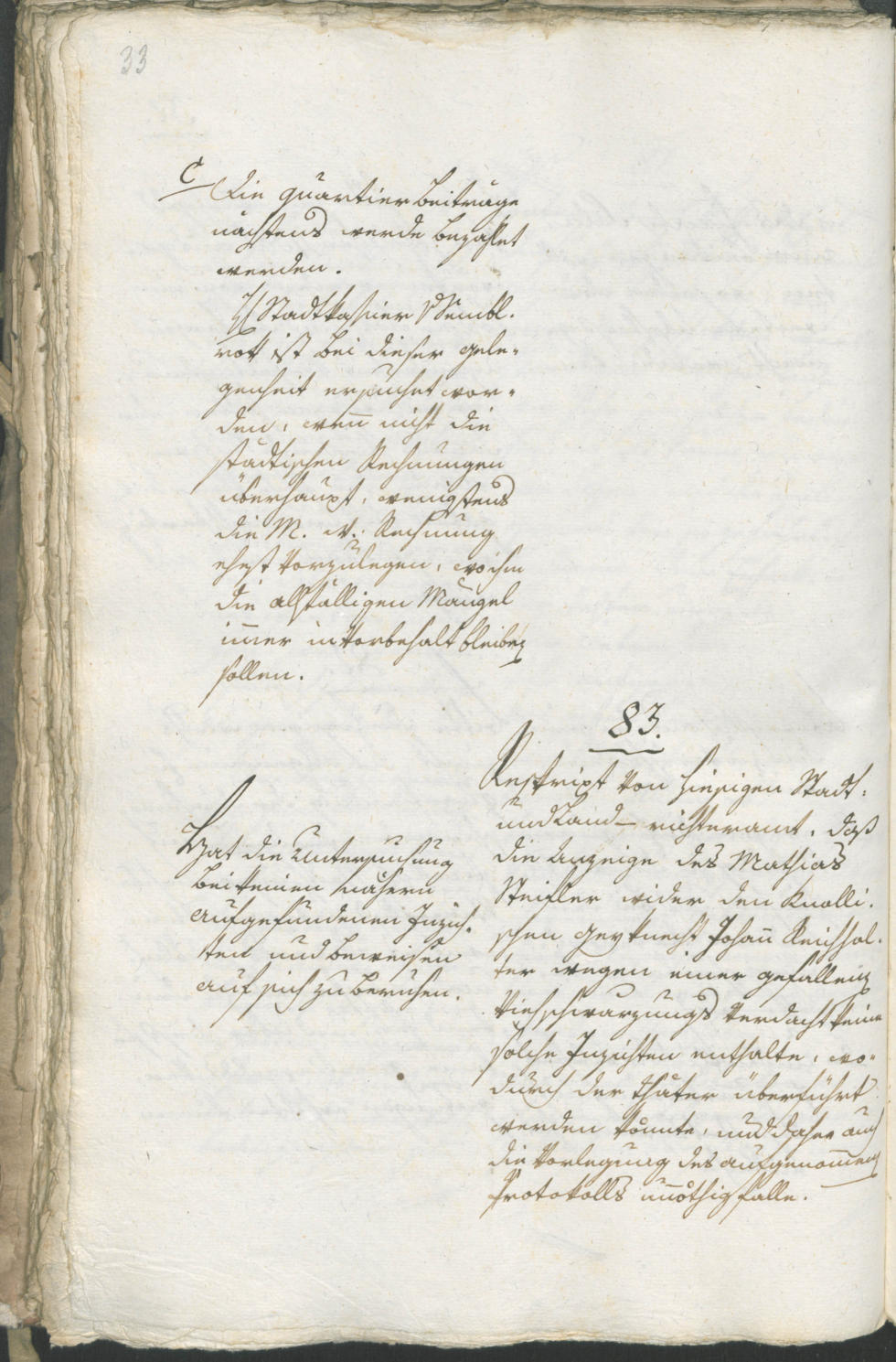 Civic Archives of Bozen-Bolzano - BOhisto Ratsprotokoll 1805 