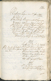 Civic Archives of Bozen-Bolzano - BOhisto Ratsprotokoll 1805 - 