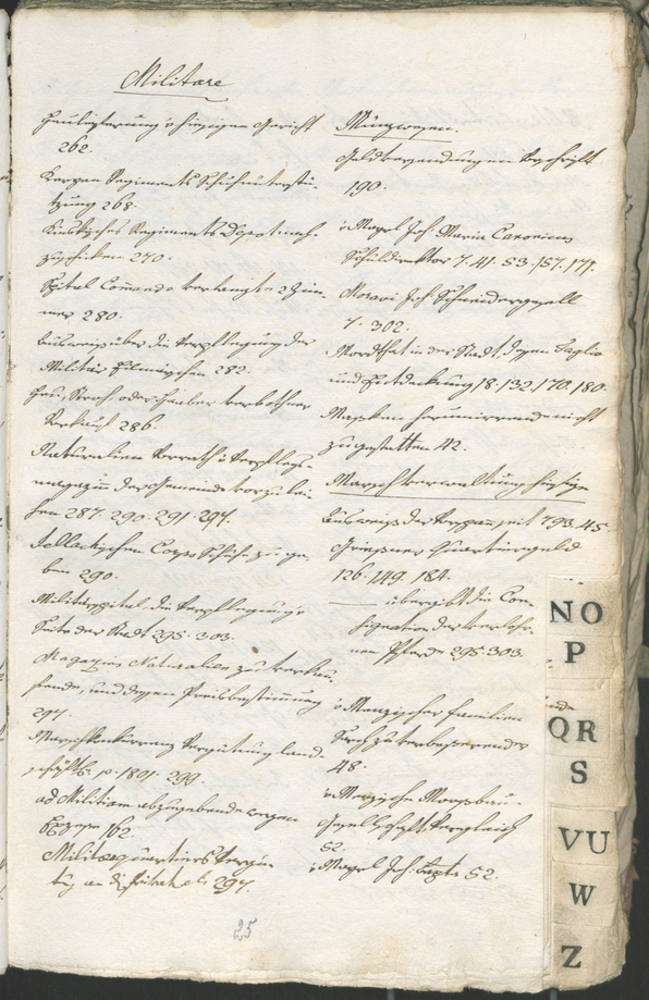 Stadtarchiv Bozen - BOhisto Ratsprotokoll 1805