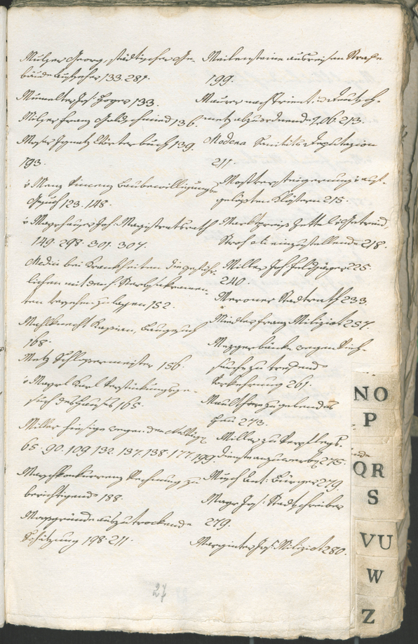 Stadtarchiv Bozen - BOhisto Ratsprotokoll 1805