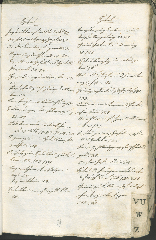 Stadtarchiv Bozen - BOhisto Ratsprotokoll 1805