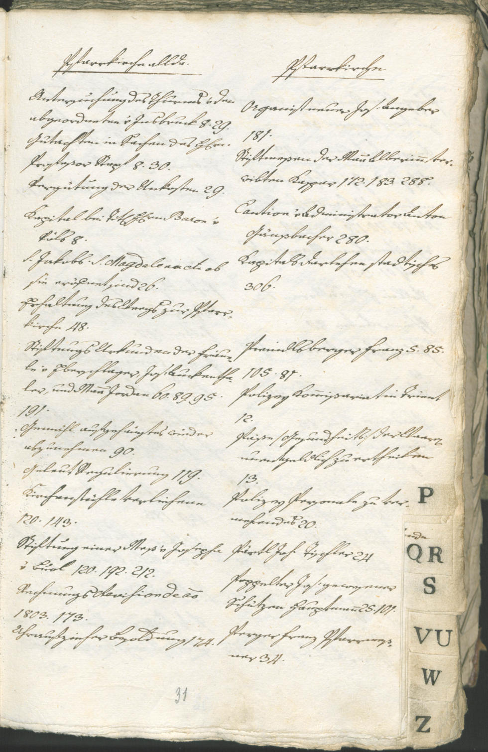 Stadtarchiv Bozen - BOhisto Ratsprotokoll 1805 