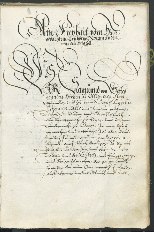 Civic Archives of Bozen-Bolzano - BOhisto Kopeibuch 1322-1569 