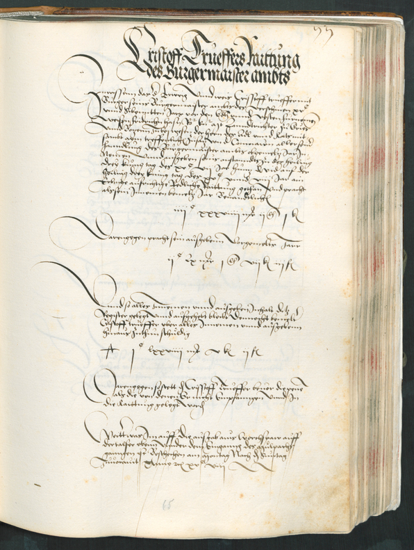 Archivio Storico della Città di Bolzano - BOhisto Stadtbuch 1465-1526 