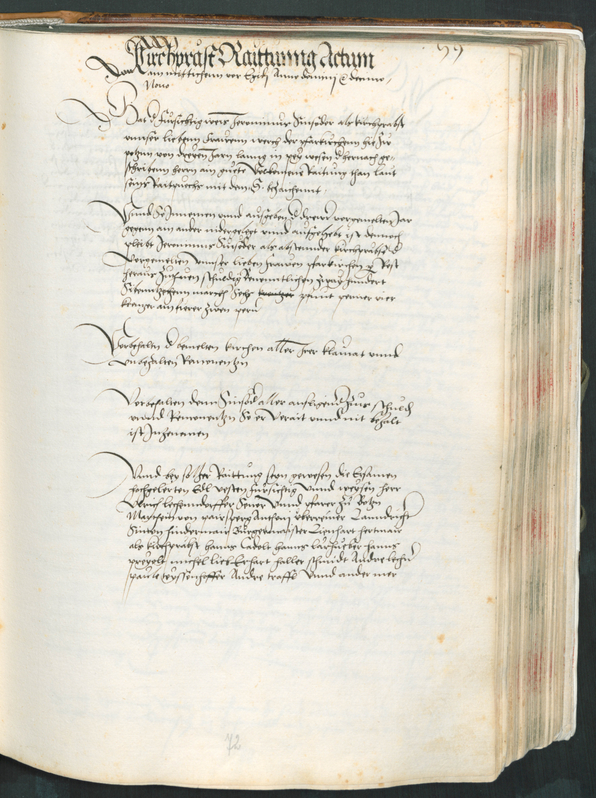 Stadtarchiv Bozen - BOhisto Stadtbuch 1465-1526 