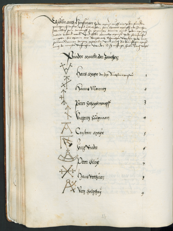 Stadtarchiv Bozen - BOhisto Stadtbuch 1465-1526 