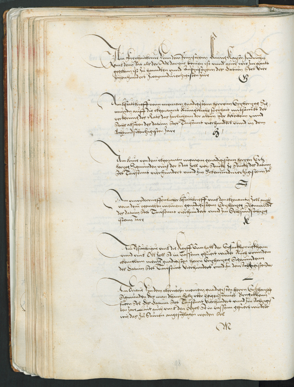 Stadtarchiv Bozen - BOhisto Stadtbuch 1465-1526 