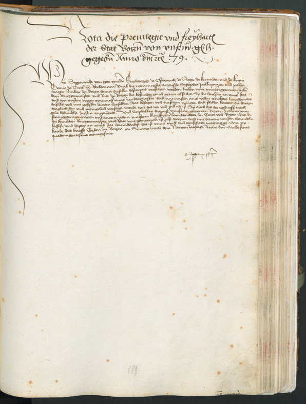 Stadtarchiv Bozen - BOhisto Stadtbuch 1465-1526 