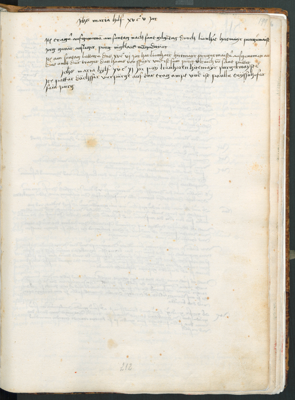 Archivio Storico della Città di Bolzano - BOhisto Stadtbuch 1465-1526 