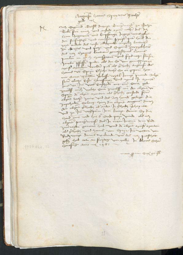 Archivio Storico della Città di Bolzano - BOhisto Stadtbuch 1465-1526 