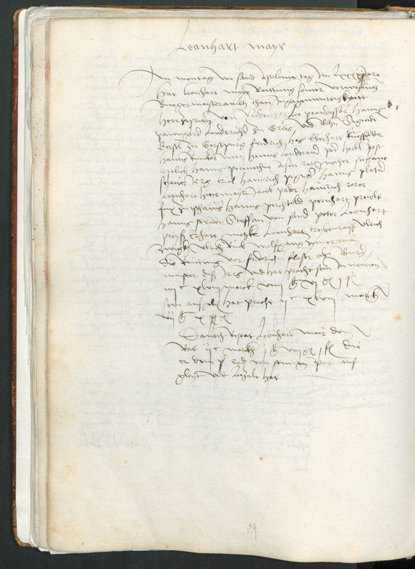 Archivio Storico della Città di Bolzano - BOhisto Stadtbuch 1465-1526 