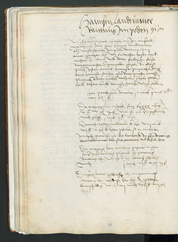 Archivio Storico della Città di Bolzano - BOhisto Stadtbuch 1465-1526 