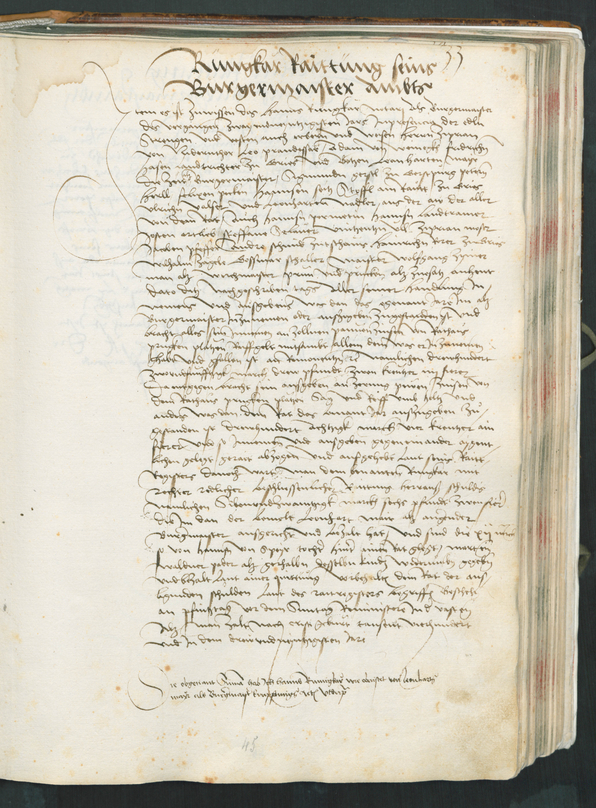 Archivio Storico della Città di Bolzano - BOhisto Stadtbuch 1465-1526 