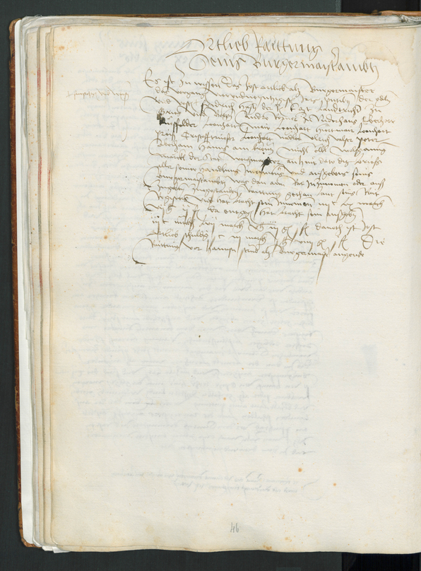 Civic Archives of Bozen-Bolzano - BOhisto Stadtbuch 1465-1526 